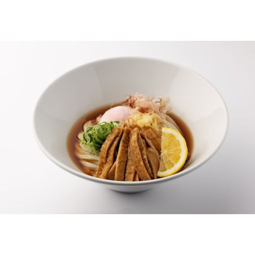 きつね玉ぶっかけうどん/Cold Poached Egg and KITUNE Udon-0