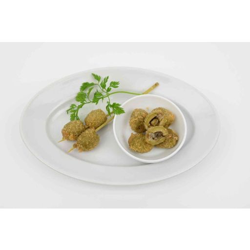 スタッフドオリーブのフライ/Fried stuffed olives-0