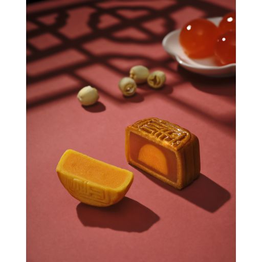 ☆10/4までの出品ペニンシュラミニ月餅（エッグカスタード＆蓮の実白あん）8個入 ザ・ペニンシュラ ブティック＆カフェ | ミニ月餅（エッグカスタード