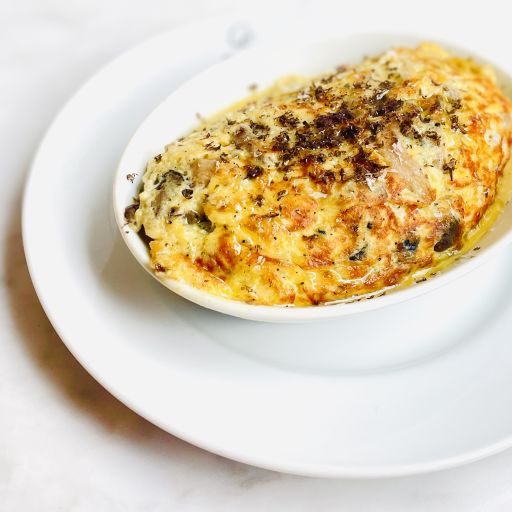 トリュフ旬キノコのチーズオムレツ-0