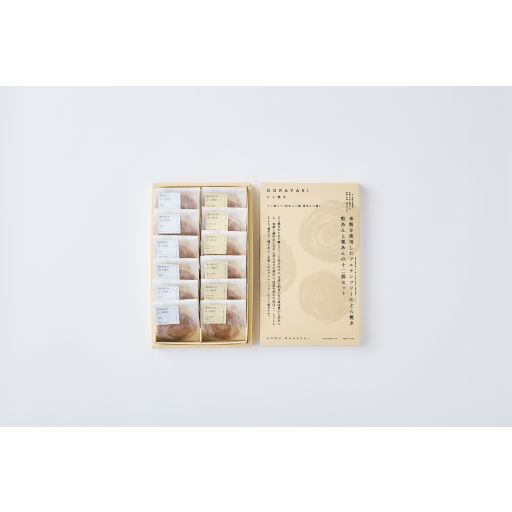 丹波大納言と和栗のどら焼き　 12個入り-0