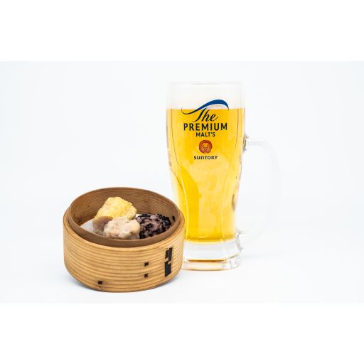 メガジョッキのプレモルと焼売セット-0