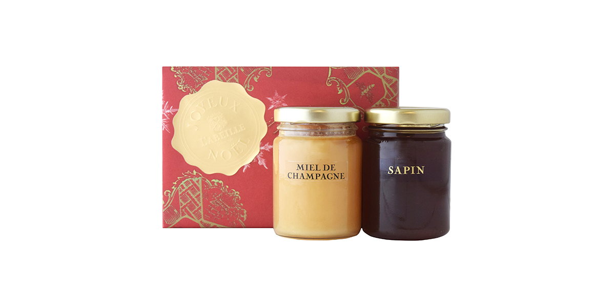 はちみつ専門店 ラベイユ/2021クリスマス　クリスマスはちみつギフトデュオ