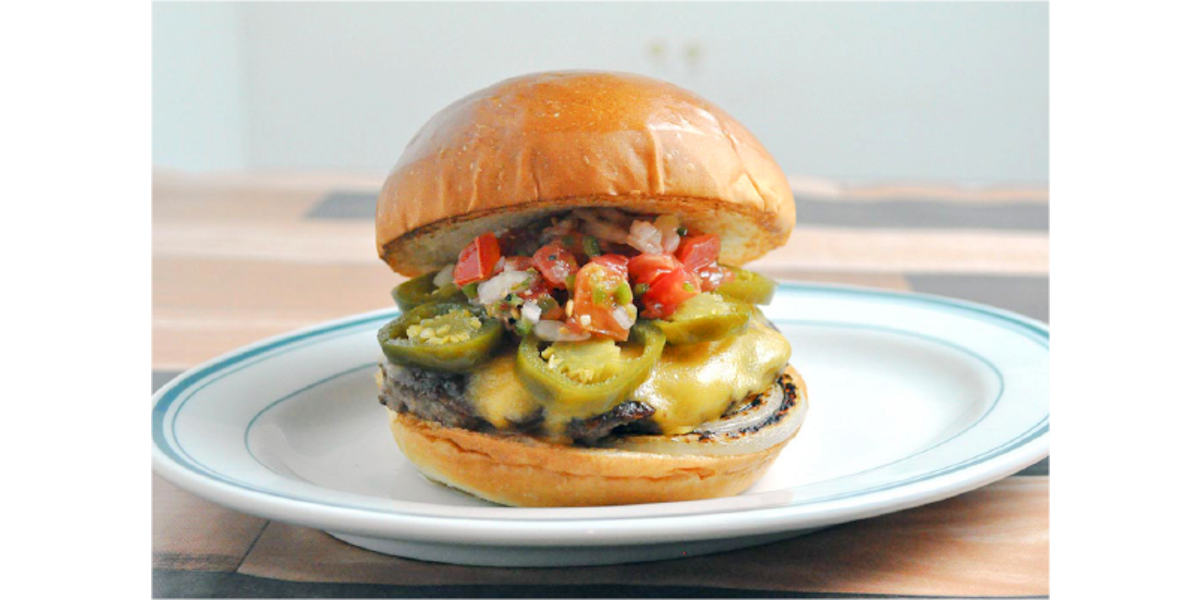 BURGER JO'S | グリーンチリチーズバーガー | NEW PORT | ニューポート