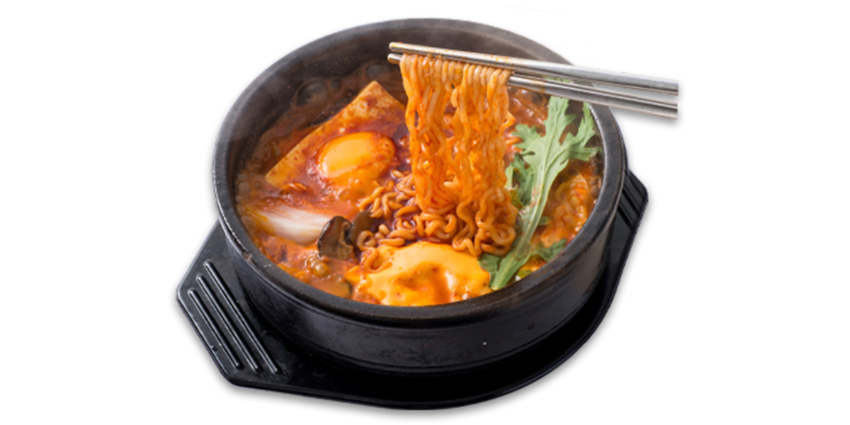 1105 韓国料理ビビム | チーズラーメンスンドゥブ 1麺 | NEW PORT