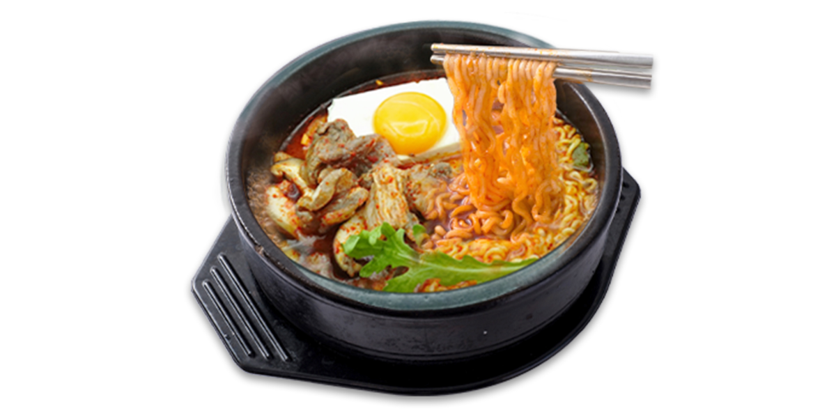 1105 韓国料理ビビム | 牛すじラーメンスンドゥブ 半麵 | NEW PORT