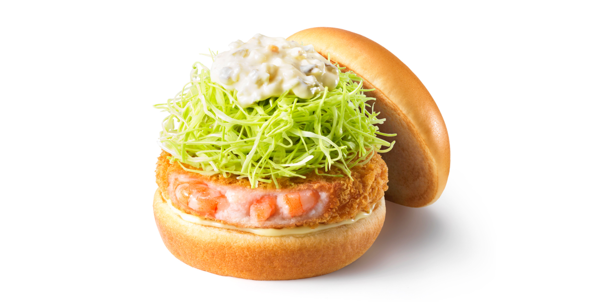 モスバーガー mozoワンダーシティ店 | エビカツバーガー セット