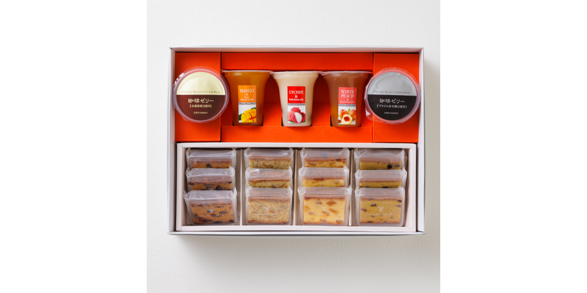 東京會舘 丸の内本舘 | フルーツケーキ＆ゼリーセット （フルーツ