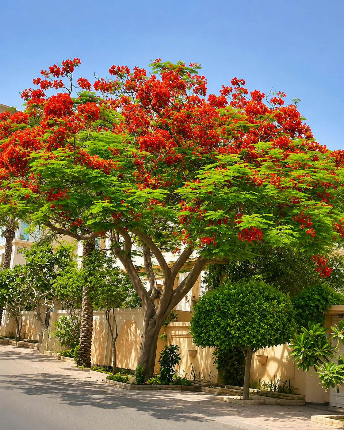 Gulmohar Tree (Delonix regia) thumbnail 2