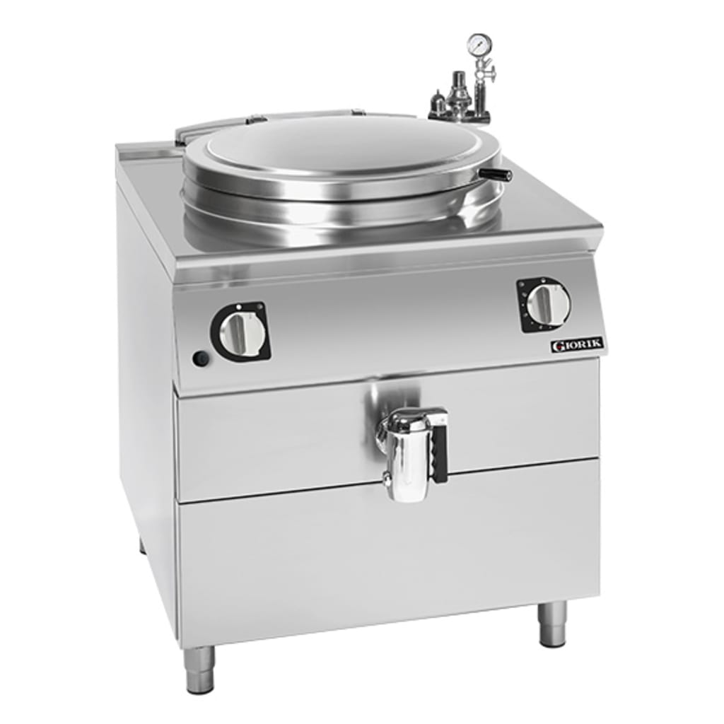 Heavy Duty Boiling Pan - 60L - Indirect Heat - 70cm Deep - Electric