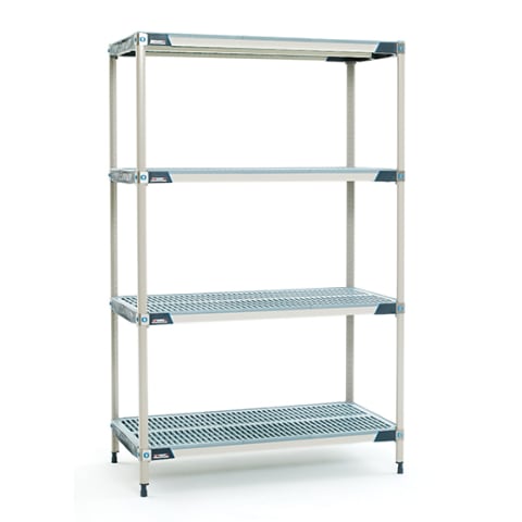 4-Tier Stainless Commercial Kitchen Shelf, 1200 X 510 x 1800mm