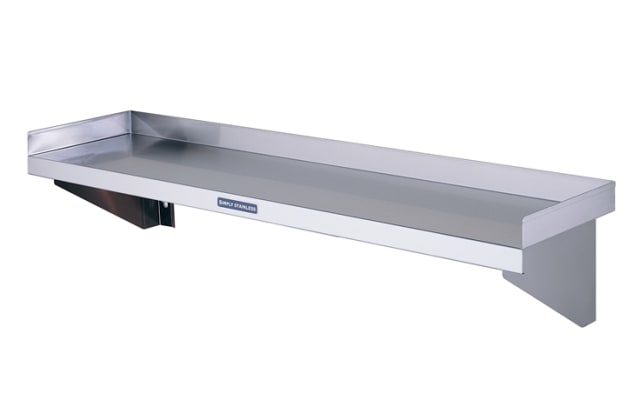 Simply Stainless Wall Shelf SS10
