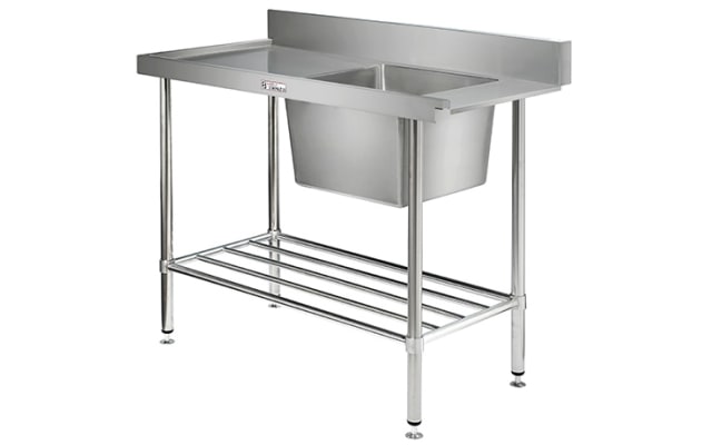 Simply Stainless Dishwasher Inlet Bench SS08