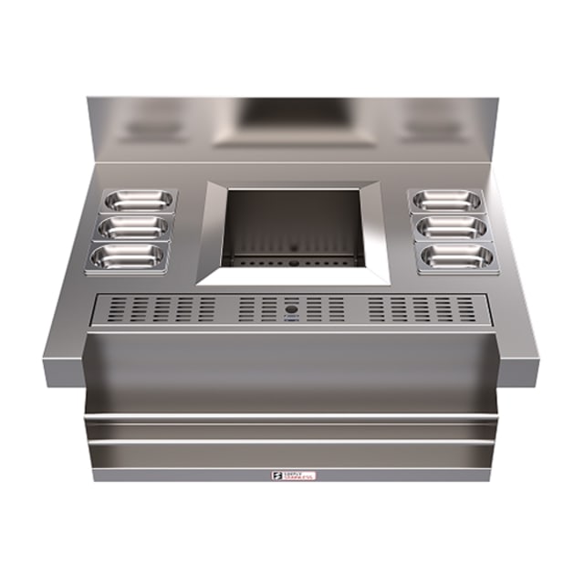 Simply Stainless Cocktail Station with Speed Rack SBM.CS