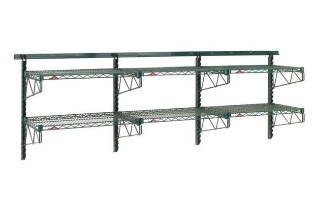Metro 2 Tier Adjustable Wall Shelving