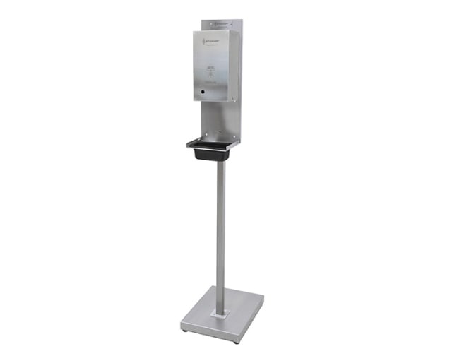 Automatic Hands Free Lockable Sanitiser Dispenser with Stand