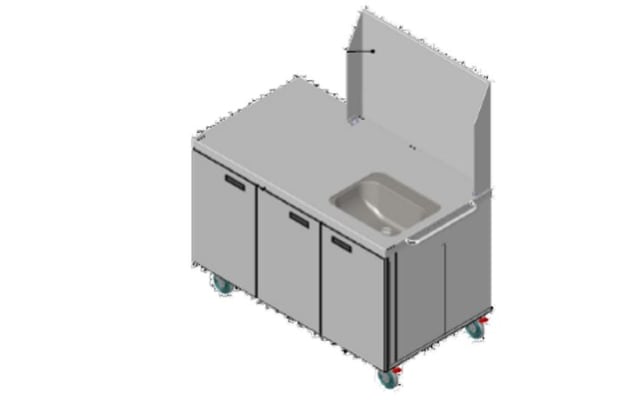 Stoddart Plumbing Wash Basin - Mobile Wash Station WB.MWS