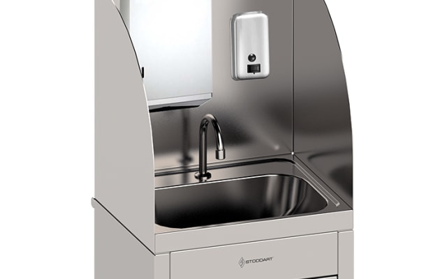 Stoddart Plumbing Foot Operated Mobile Wash Basin WB.MS