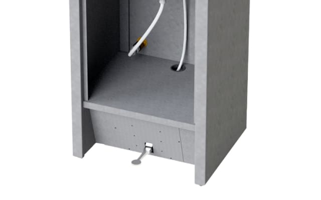 Stoddart Plumbing Foot Operated Mobile Wash Basin WB.MS