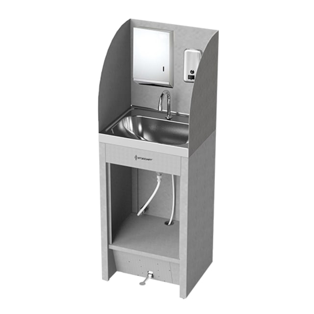 Stoddart Plumbing Foot Operated Mobile Wash Basin WB.MS