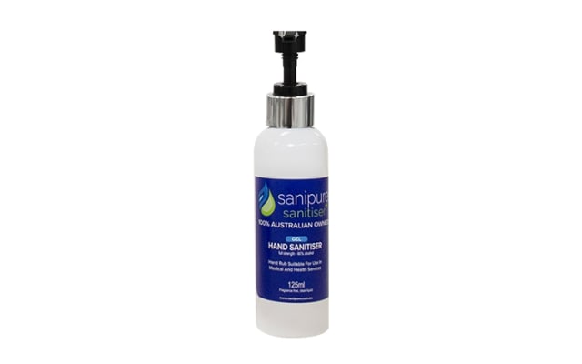 Sanipure Hand Sanitiser 125mL Gel HSG.SP125M.P