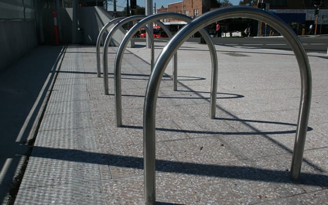 Town & Park Surface Mounted Narrow Bike Hoop BR.BHSN