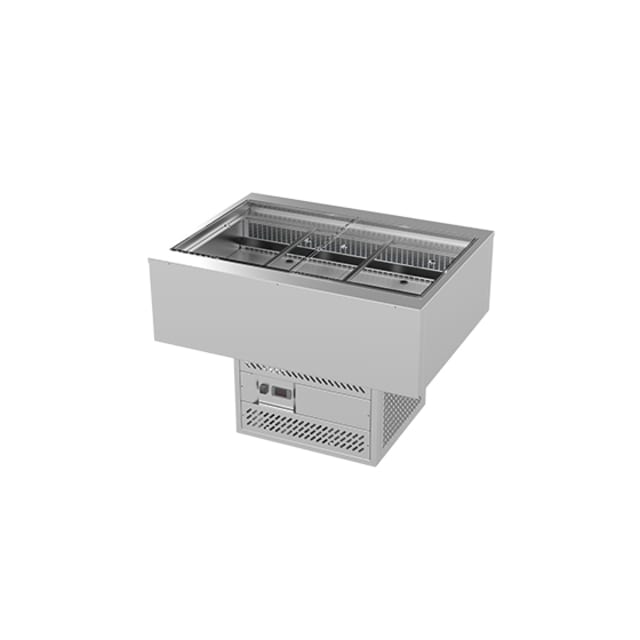 Woodson Flat Deck Self Serve Cold Food Display