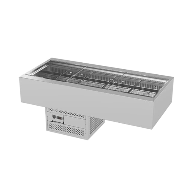 Woodson Flat Deck Self Serve Cold Food Display