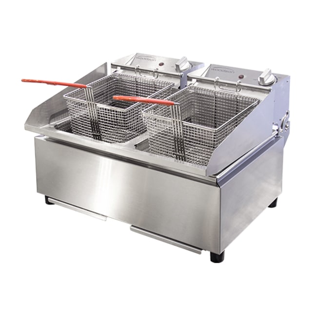 Woodson Twin Pan Countertop Fryer W.FRT