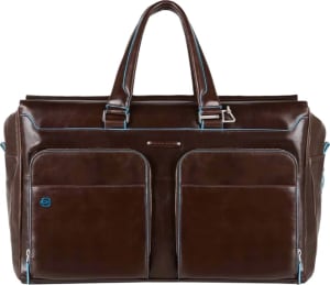 Image of Piquadro Blue Square Duffle Bag