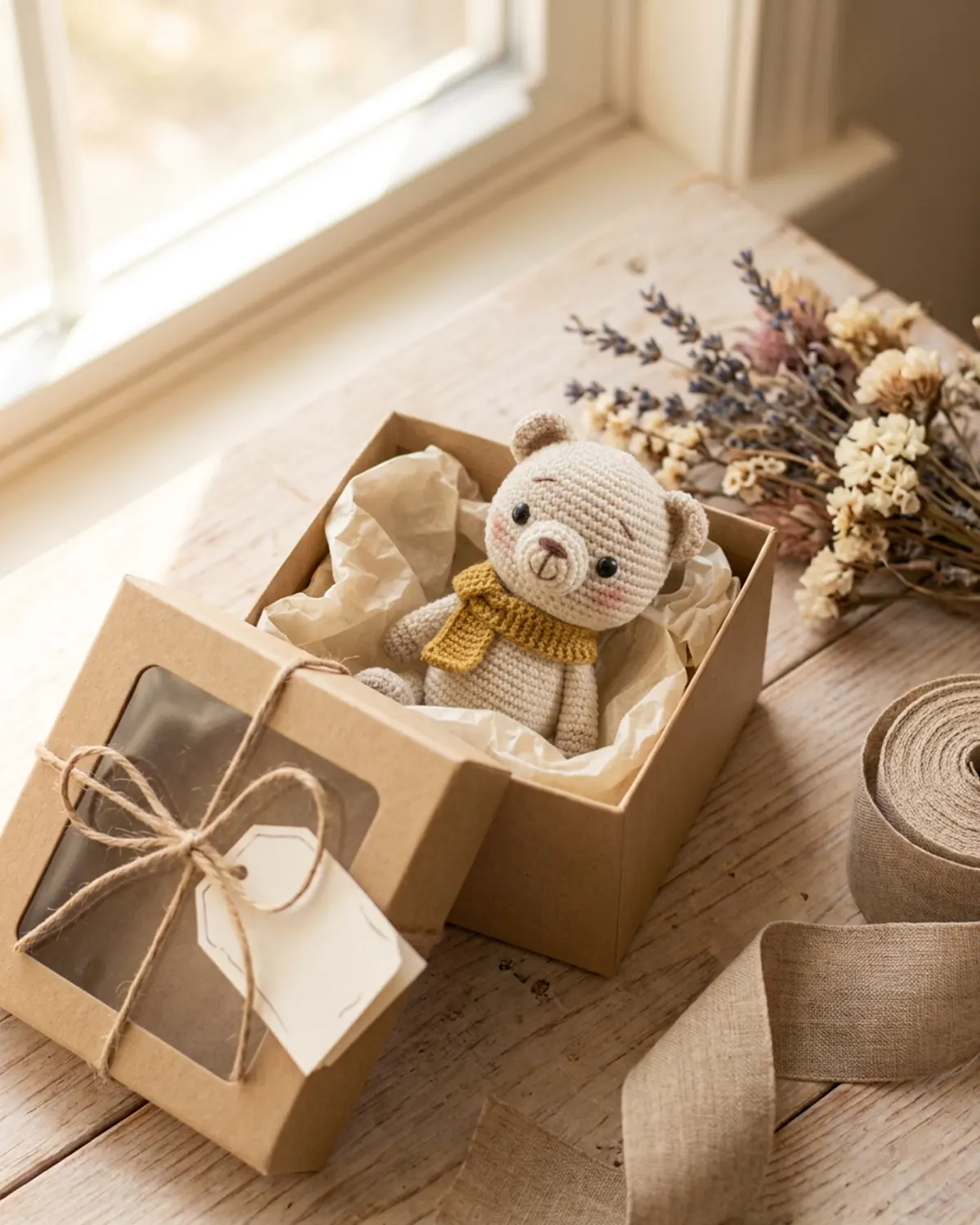 Thú len handmade được chuẩn bị làm món quà nhỏ