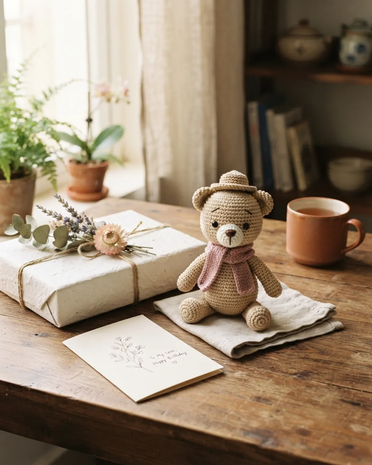 Thú len handmade nhỏ làm quà sinh nhật cho bạn gái