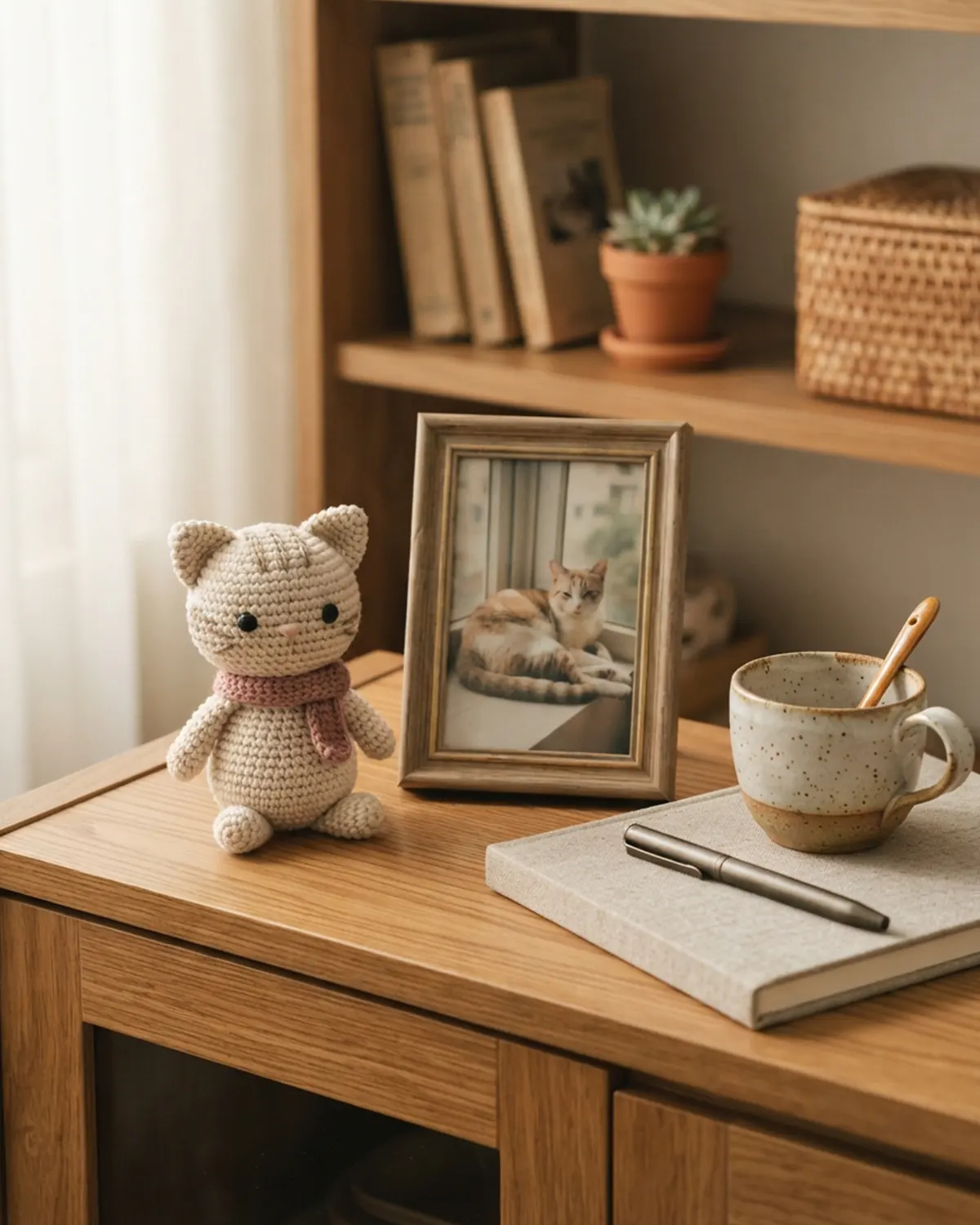 Món quà handmade lấy cảm hứng từ chú mèo được yêu quý