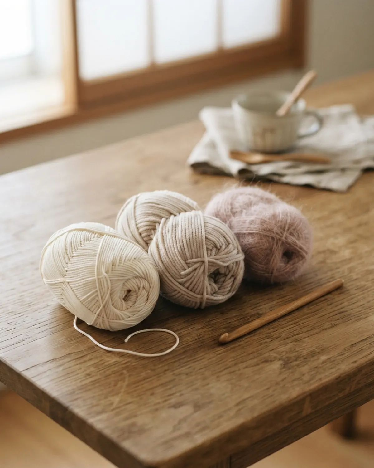 Một số loại sợi len khác nhau để người mới lựa chọn khi học amigurumi