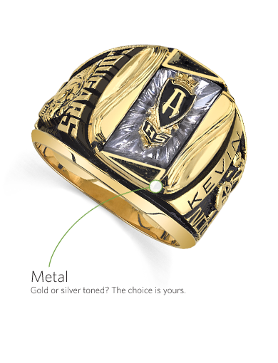 SAS KENDALL High School Class Rings Herff Jones