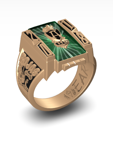 Herff jones design a ring top