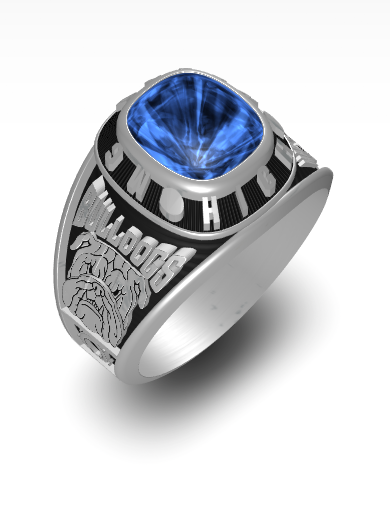 Square class rings top