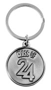 School Item - Senior '24 metal keychain