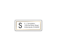 Traditional Return Address Labels