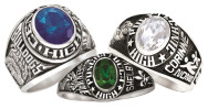 High School Ring Cap & Gown