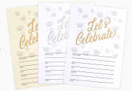 Traditional Party Invitations