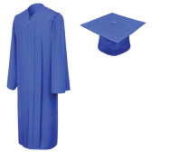 Cap, gown, tassel & medallion unit 