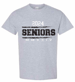 T-Shirts - 2024 Gray Senior T-Shirt