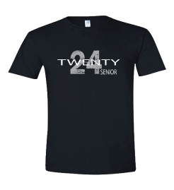 T-Shirts - 2024 Black Senior T-Shirt