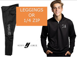 Apparel - LEGGING OR 1/4 ZIP PULLIVER CHOICE/SIZE