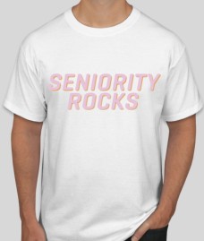 T-Shirts - Seniority Rocks T-Shirt