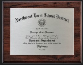 Other - Diploma Plaque