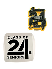 Other - Senior Sticker & Croc Charm