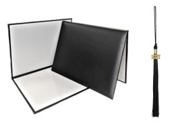 Graduation Tassel And Diploma Cover Only-No Cap or Gown Included