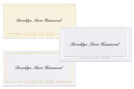 Premium Graduate Namecards